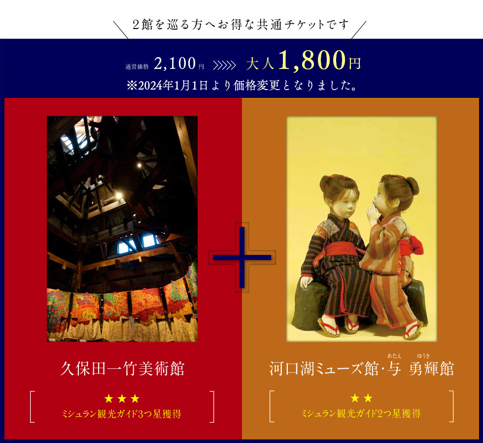 河口湖スターミュージアムチケットプラン